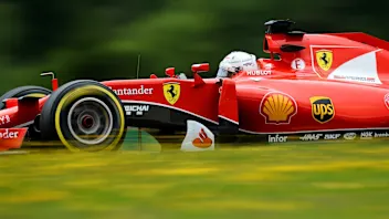 Sebastian Vettel (GER) Ferrari SF15-T at Formula One World Championship, Rd8, Austrian Grand Prix,