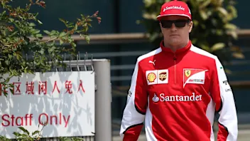 Kimi Raikkonen (FIN) Ferrari at Formula One World Championship, Rd3, Chinese Grand Prix, Race,