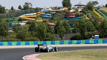 Nico Rosberg (GER) Mercedes AMG F1 W06 at Formula One World Championship, Rd10, Hungarian Grand