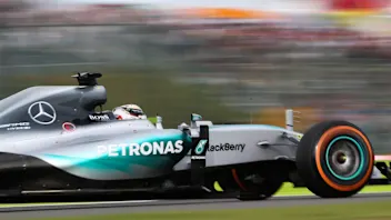 Lewis Hamilton (GBR) Mercedes AMG F1 W06 at Formula One World Championship, Rd14, Japanese Grand