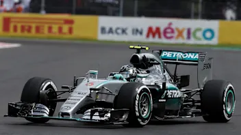 Nico Rosberg (GER) Mercedes AMG F1 W06 at Formula One World Championship, Rd17, Mexican Grand Prix,