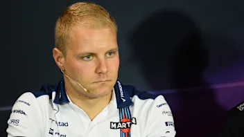 Valtteri Bottas (FIN) Williams at the Press Conference at Formula One World Championship, Rd6,
