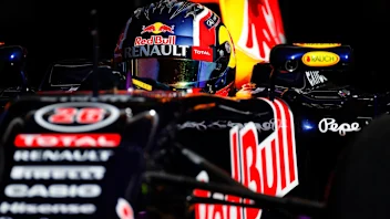 Daniil Kvyat (RUS) Red Bull Racing RB11 at Formula One Testing, Day One, Barcelona, Spain, 12 May