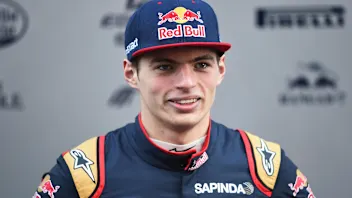 Max Verstappen (NED) Scuderia Toro Rosso at Formula One Testing, Day One, Barcelona, Spain, Tuesday