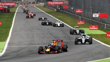 Daniel Ricciardo (AUS) Red Bull Racing RB12 at Formula One World Championship, Rd14, Italian Grand
