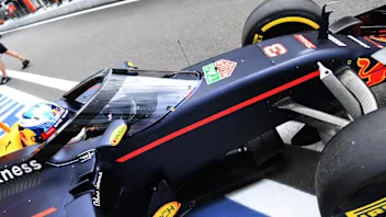 Daniel Ricciardo (AUS) Red Bull Racing RB12 with aeroscreen at Formula One World Championship, Rd4,
