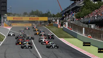 Lewis Hamilton (GBR) Mercedes-Benz F1 W07 Hybrid and Nico Rosberg (GER) Mercedes-Benz F1 W07 Hybrid