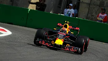 Max Verstappen (NED) Red Bull Racing RB13 at Formula One World Championship, Rd8, Azerbaijan Grand