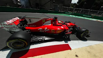 Sebastian Vettel (GER) Ferrari SF70-H at Formula One World Championship, Rd8, Azerbaijan Grand