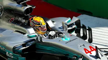 Lewis Hamilton (GBR) Mercedes-Benz F1 W08 Hybrid at Formula One World Championship, Rd8, Azerbaijan