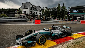 Lewis Hamilton (GBR) Mercedes-Benz F1 W08 Hybrid at Formula One World Championship, Rd12, Belgian