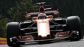 Stoffel Vandoorne (BEL) McLaren MCL32 at Formula One World Championship, Rd12, Belgian Grand Prix,