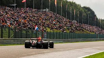 Max Verstappen (NED) Red Bull Racing RB13 at Formula One World Championship, Rd12, Belgian Grand