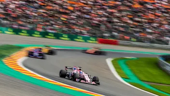 Sergio Perez (MEX) Force India VJM10 at Formula One World Championship, Rd12, Belgian Grand Prix,
