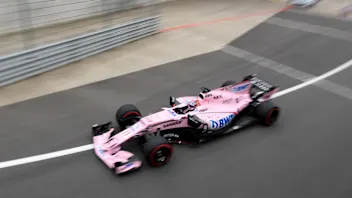 Sergio Perez (MEX) Force India VJM10 at Formula One World Championship, Rd10, British Grand Prix,