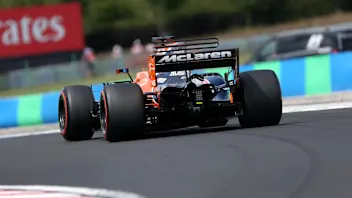 Fernando Alonso (ESP) McLaren MCL32 at Formula One World Championship, Rd11, Hungarian Grand Prix,
