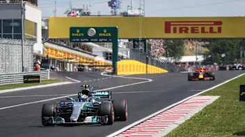 Valtteri Bottas (FIN) Mercedes-Benz F1 W08 Hybrid at Formula One World Championship, Rd11,