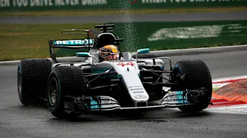 Lewis Hamilton (GBR) Mercedes-Benz F1 W08 Hybrid at Formula One World Championship, Rd13, Italian