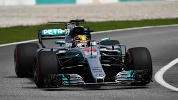 Lewis Hamilton (GBR) Mercedes-Benz F1 W08 Hybrid at Formula One World Championship, Rd15, Malaysian
