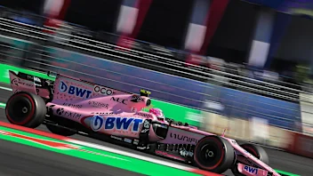 Esteban Ocon (FRA) Force India VJM10 at Formula One World Championship, Rd18, Mexican Grand Prix,
