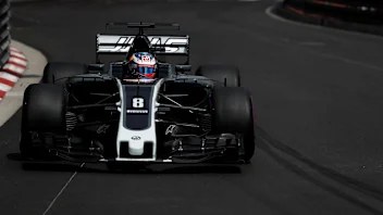 Romain Grosjean (FRA) Haas VF-17 at Formula One World Championship, Rd6, Monaco Grand Prix,
