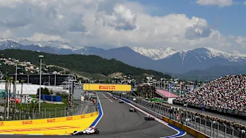 Lance Stroll (CDN) Williams FW40 at Formula One World Championship, Rd4, Russian Grand Prix, Race,