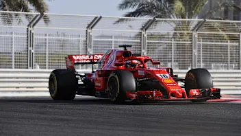 Charles Leclerc, Ferrari SF-71H at Formula One Testing, Day Two, Yas Marina Circuit, Abu Dhabi,
