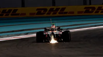 Max Verstappen, Red Bull Racing RB14 at Formula One World Championship, Rd21, Abu Dhabi Grand Prix,