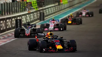 Daniel Ricciardo, Red Bull Racing RB14 at Formula One World Championship, Rd21, Abu Dhabi Grand