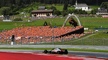 Kevin Magnussen (DEN) Haas VF-18 at Formula One World Championship, Rd9, Austrian Grand Prix, Race,