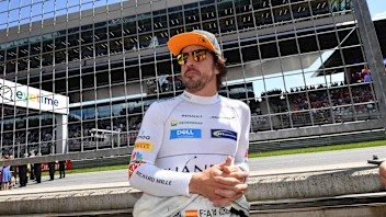 Fernando Alonso (ESP) McLaren on the grid at Formula One World Championship, Rd9, Austrian Grand