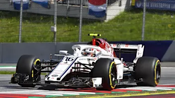 Charles Leclerc (MON) Alfa Romeo Sauber C37 at Formula One World Championship, Rd9, Austrian Grand