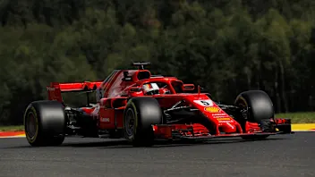 Sebastian Vettel, Ferrari SF71H at Formula One World Championship, Rd13, Belgian Grand Prix,