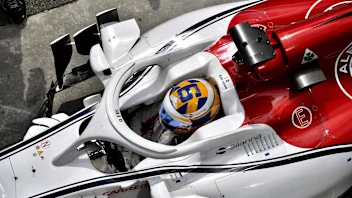 Marcus Ericsson, Alfa Romeo Sauber C37 at Formula One World Championship, Rd20, Brazilian Grand