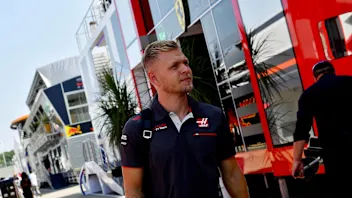 Kevin Magnussen (DEN) Haas F1 at Formula One World Championship, Rd10, British Grand Prix,