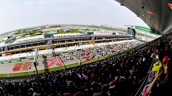 Grid at Formula One World Championship, Rd3, Chinese Grand Prix, Race, Shanghai, China, Sunday 15