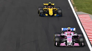 Esteban Ocon (FRA) Force India VJM11 at Formula One World Championship, Rd12, Hungarian Grand Prix,