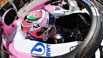 Sergio Perez (MEX) Force India VJM11 at Formula One World Championship, Rd12, Hungarian Grand Prix,