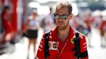 Sebastian Vettel (GER) Ferrari at Formula One World Championship, Rd12, Hungarian Grand Prix, Race,