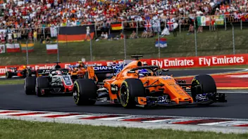 Fernando Alonso (ESP) McLaren MCL33 at Formula One World Championship, Rd12, Hungarian Grand Prix,