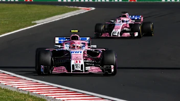 Esteban Ocon (FRA) Force India VJM11 at Formula One World Championship, Rd12, Hungarian Grand Prix,