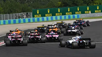Sergey Sirotkin (RUS) Williams FW41 at the start of the race at Formula One World Championship,