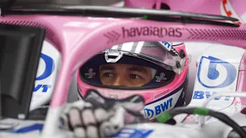 Sergio Perez, Racing Point Force India VJM11 at Formula One World Championship, Rd14, Italian Grand
