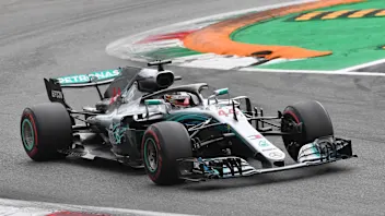 Lewis Hamilton, Mercedes AMG F1 W09 at Formula One World Championship, Rd14, Italian Grand Prix,