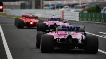 Sergio Perez, Racing Point Force India VJM11 at Formula One World Championship, Rd17, Japanese