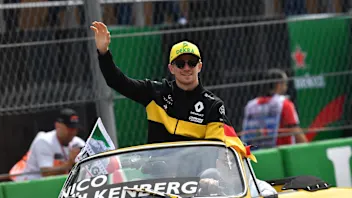 Nico Hulkenberg, Renault Sport F1 Team on the drivers parade at Formula One World Championship,