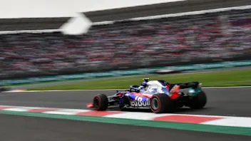 Pierre Gasly, Toro Rosso STR13 at Formula One World Championship, Rd19, Mexican Grand Prix, Race,