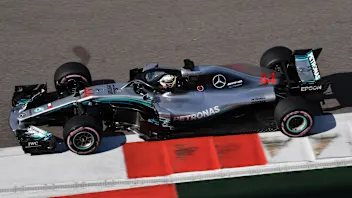 Lewis Hamilton, Mercedes-AMG F1 W09 EQ Power+ at Formula One World Championship, Rd16, Russian