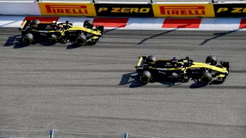 Nico Hulkenberg, Renault Sport F1 Team R.S. 18 and Carlos Sainz Jr, Renault Sport F1 Team R.S. 18