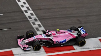 Esteban Ocon, Racing Point Force India VJM11 at Formula One World Championship, Rd16, Russian Grand